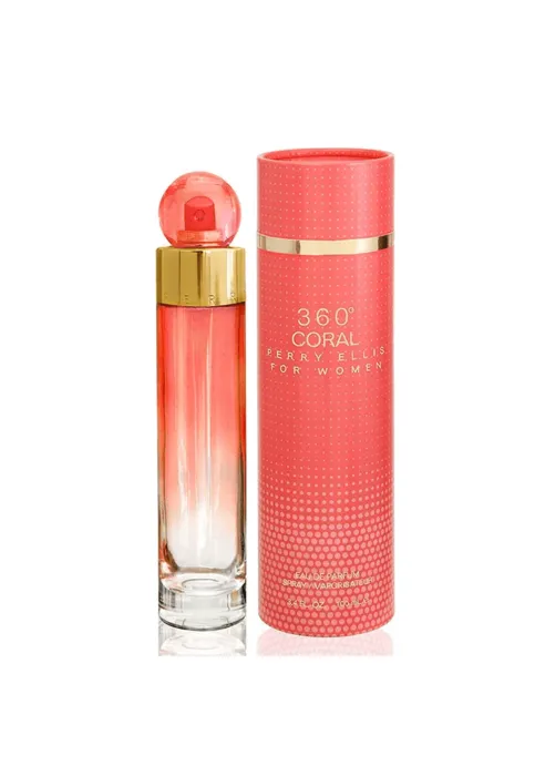 Perfume 360 Grados Coral De Perry Ellis Para Mujer 100 ml