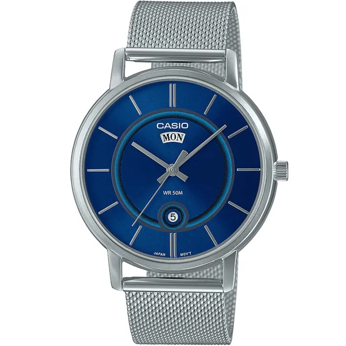 Reloj Casio Para Hombre Acero Original Mtp-b120m-2avdf