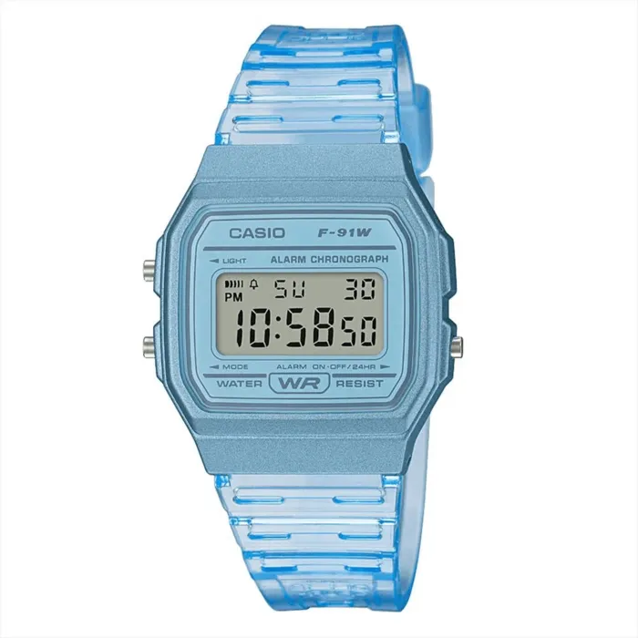 Reloj Casio Para Mujer Resina Original F-91ws-2df