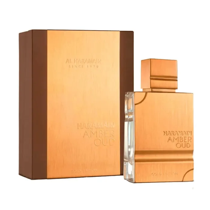 Perfume Al Haramain Amber Oud Gold Para Hombre 120 ml