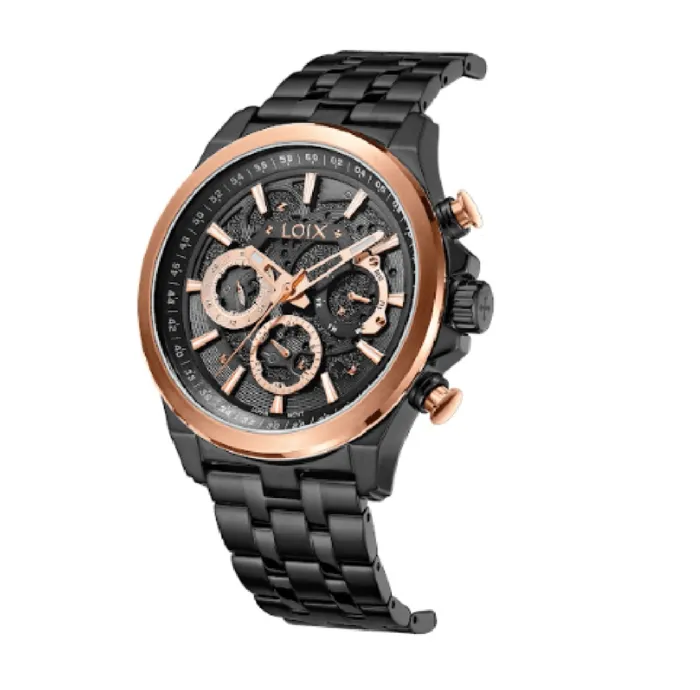 Reloj Loix para hombre en acero LA 2147-3