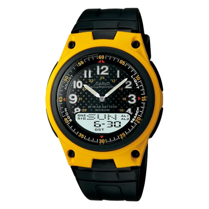 Reloj Casio Para Hombre Goma Original Aw-80-9bvdf