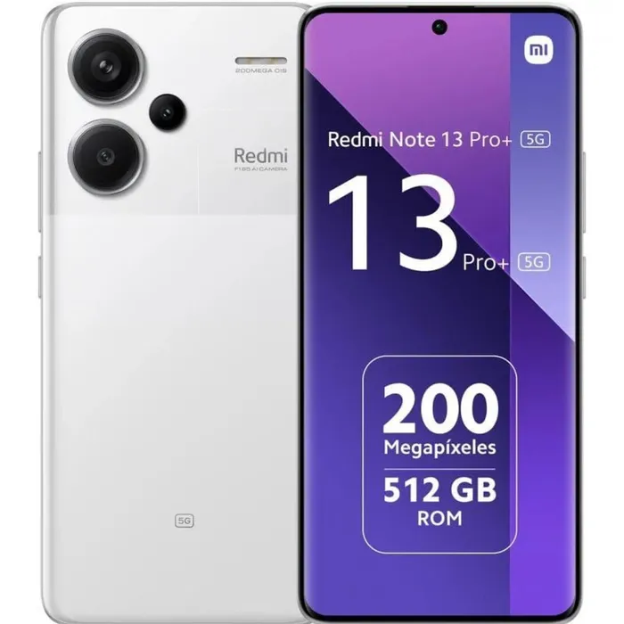 Celular Xiaomi redmi note 13 pro plus 5G 512GB blanco