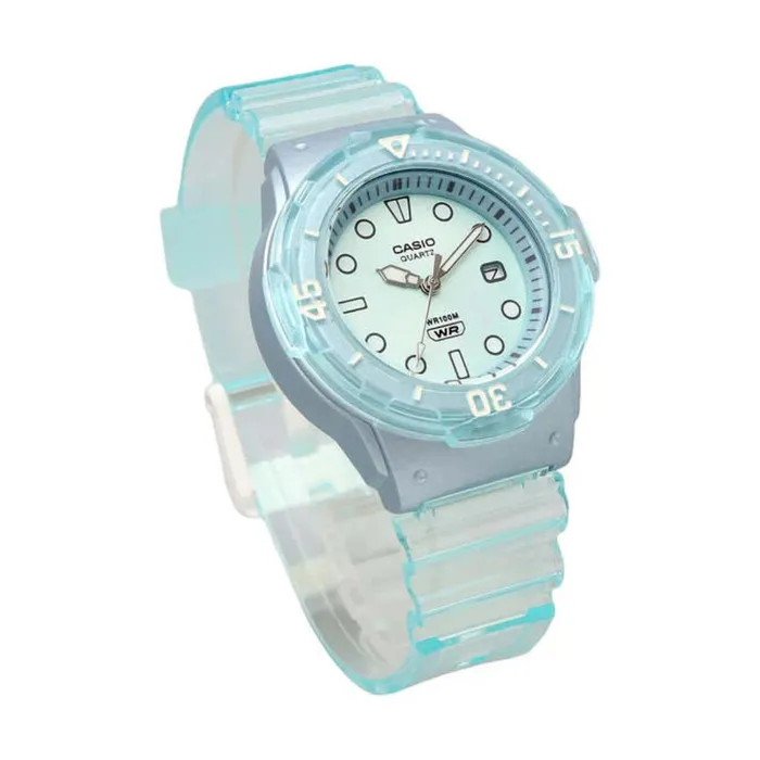 Reloj Casio Resina Transparente para mujer LRW-200HS-2EVDF