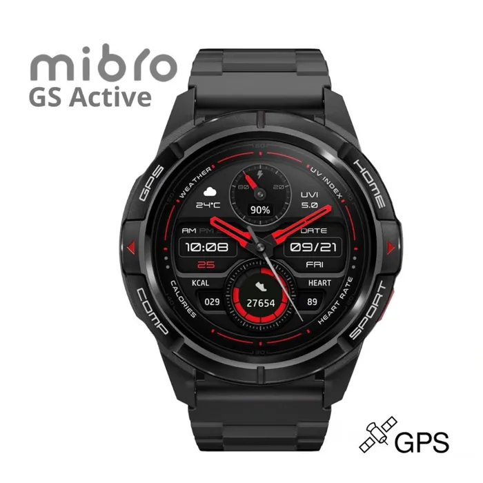 Reloj Mibro Watch GS Active 2 Correas Color Negro