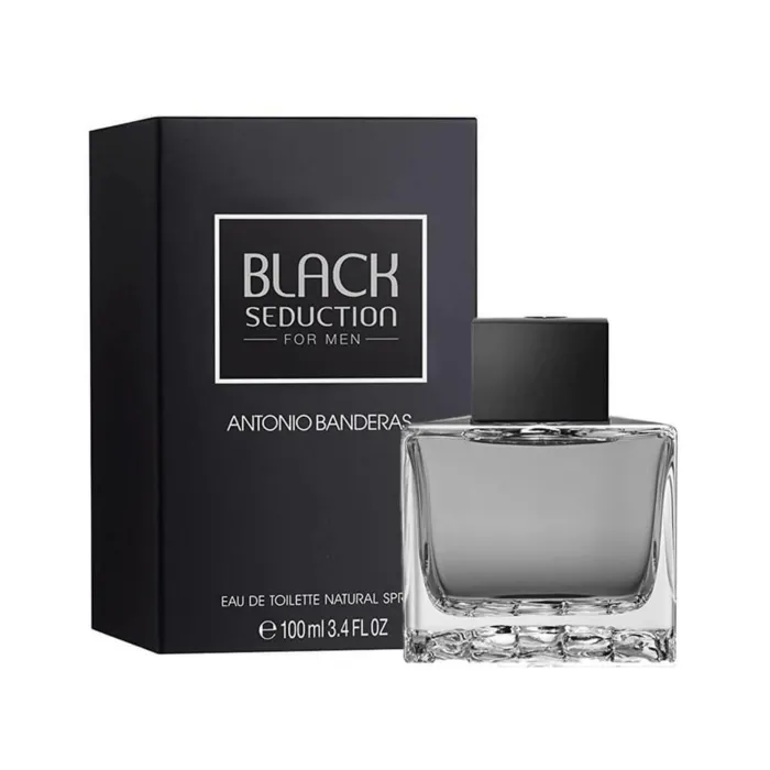 Perfume Antonio Banderas Seduction In Black Para Hombre 3.4 oz