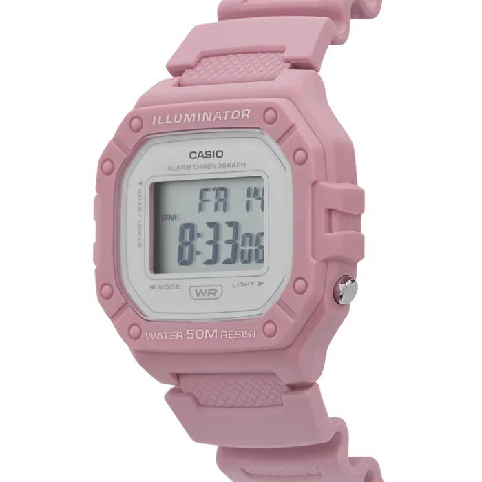 Reloj Casio Para Mujer Resina Original W-218hc-4avdf