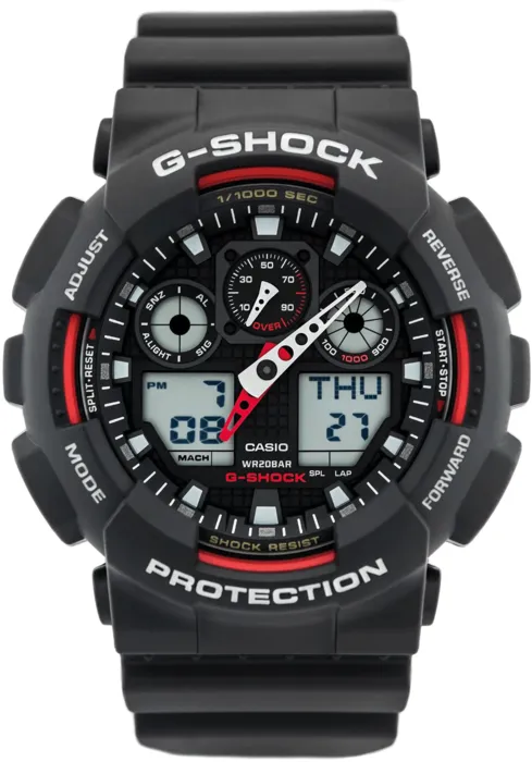 Reloj Casio G-Shock Deportivo Para Hombre Ga-100-1a4