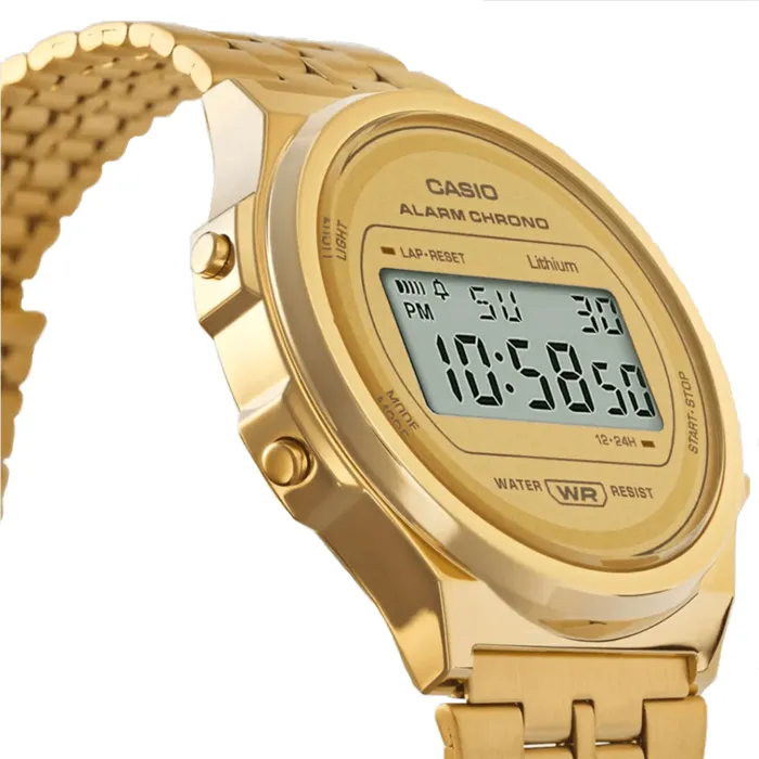 Reloj Casio Unisex Acero Original A171weg-9adf