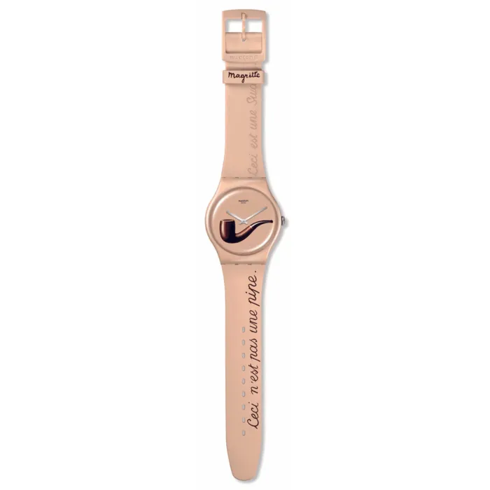 Reloj Swatch La Trahison Des Images by Rene Margritte SO29Z124