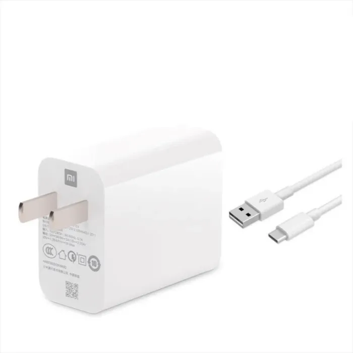 Cargador Xiaomi Carga Rapida 33W + Cable