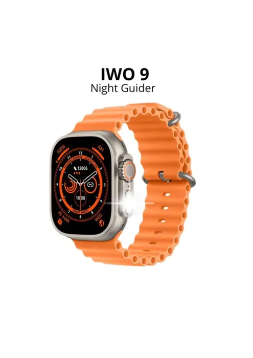 Reloj Inteligente IWO 9 Ultra Smartwatch Anaranjado