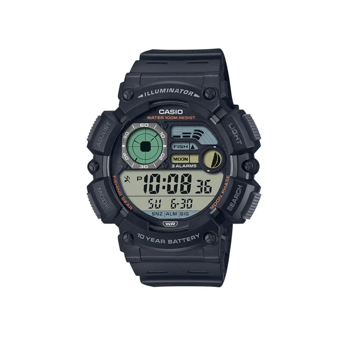 Reloj Casio Para Hombre Resina Original Ws-1500h-1avdf