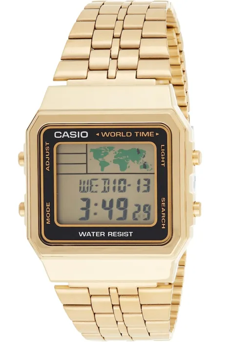 Reloj Casio Unisex Acero Original A500wga-1df