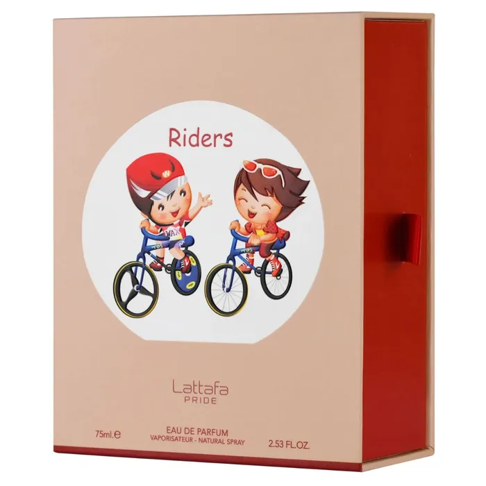 Perfume Lattafa Pride Riders para niños de 75 ML 2,5 FL