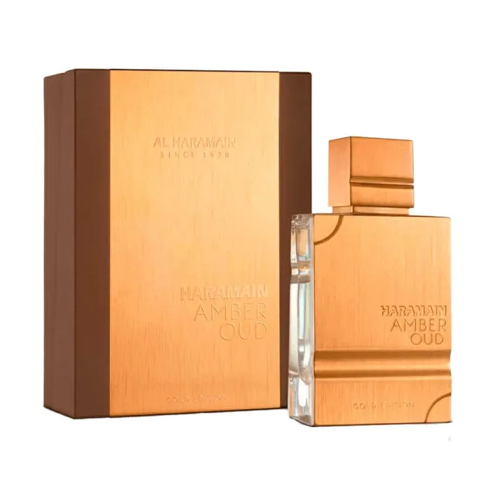 Perfume Al Haramain Amber Oud Gold Para Hombre 60 ml