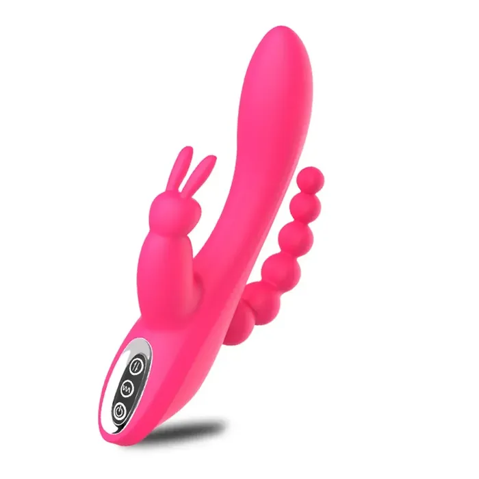 Vibrador Triple Siliconado