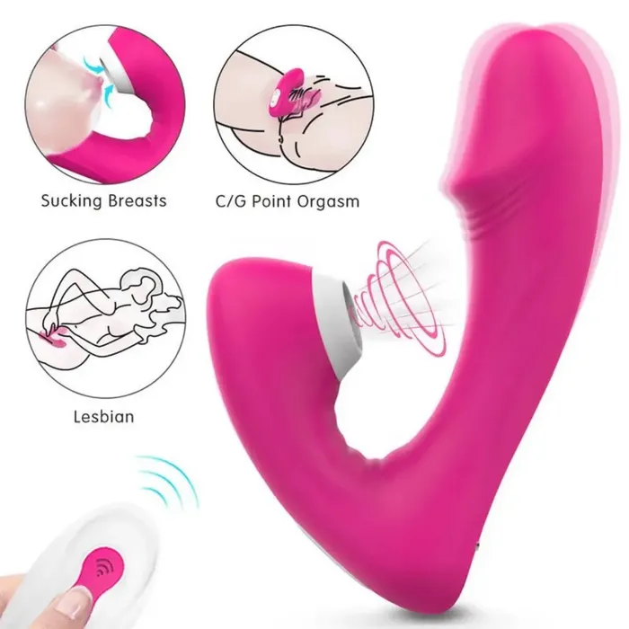 Vibrador Succionador Fierce