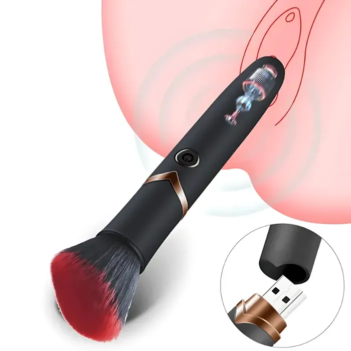 Vibrador Discreto Tipo Brocha