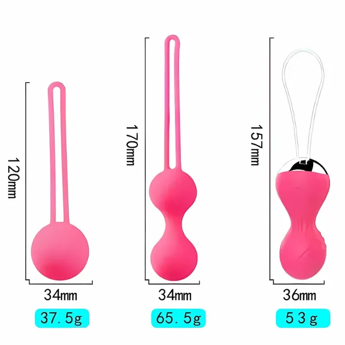 Bolas Vaginales Kit Kegel 