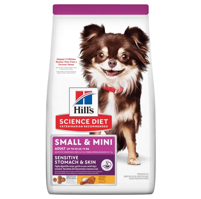 Comida Para Perros Hills Sensitive Stomach & Skin Mini 4 Lb