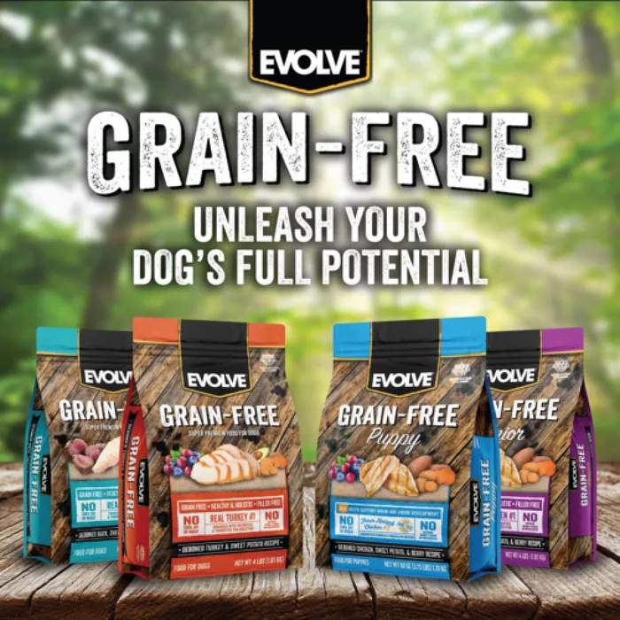 Comida Para Perros Evolve Grain Free Salmon 24 Lb