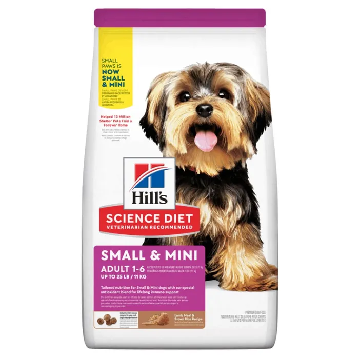 Comida Para Perros Hills Adult Small Paws Lamb Meal & Brown Rice 4.5 Lb