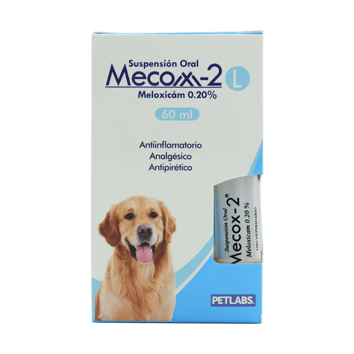 Anti Inflamatorio y Analgesico Mecox-2 Sus Oral 60 Ml