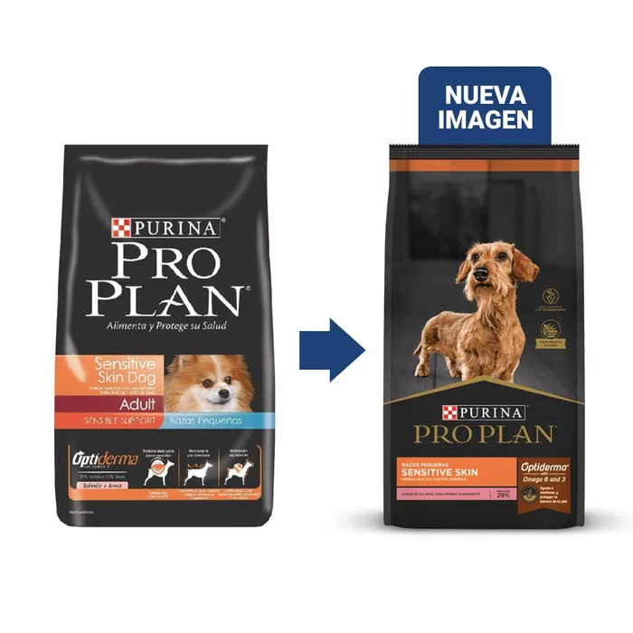 Comida Para Perros Pro Plan Sensitive Skin Razas Pequeñas 7.5 Kg