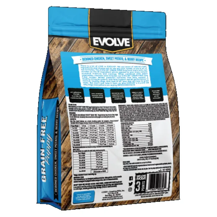 Comida Para Perros Evolve Grain Free Puppy Chicken 14 Lb