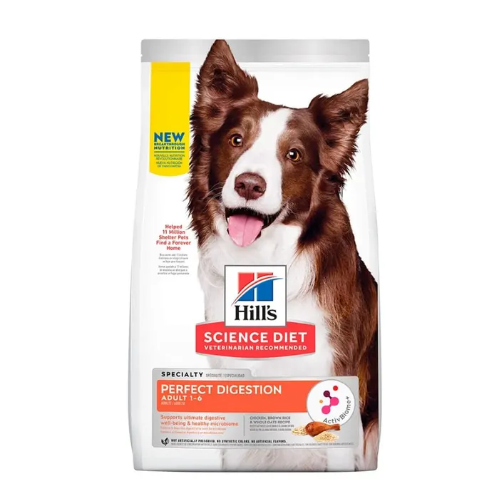 Comida Para Perros Hills Adult Perfect Digestion 12 Lb