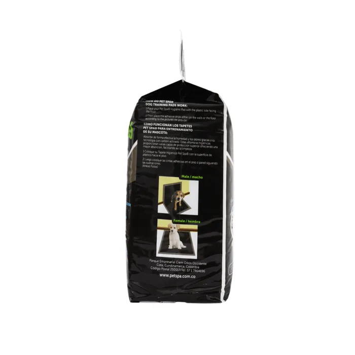 Tapete Para Perros Trainning Pads Carbon Activo 14 Unidades