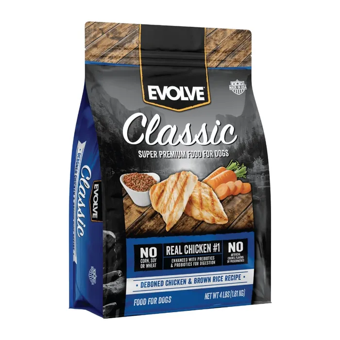 Comida Para Perros Evolve Classic Chicken 30 Lb