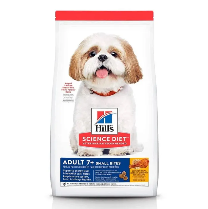 Comida Para Perros Hills Adult 7+ Small Bites 15 Lb