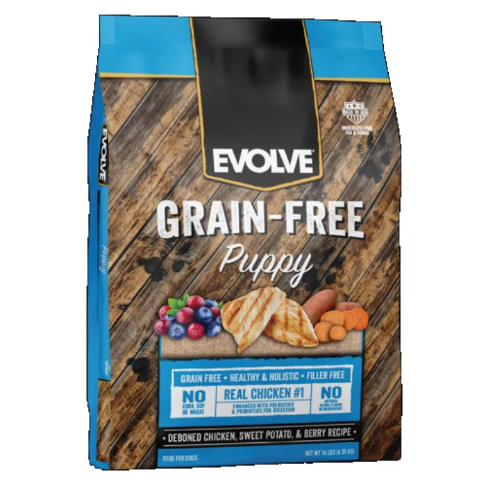 Comida Para Perros Evolve Grain Free Puppy Chicken 14 Lb