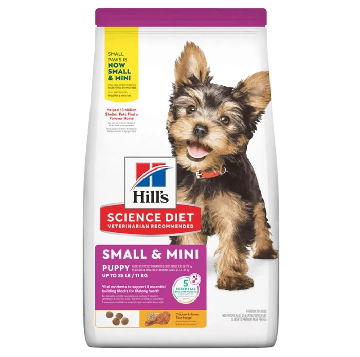 Comida Para Perros Hills Puppy Small and Mini 4.5 Lb