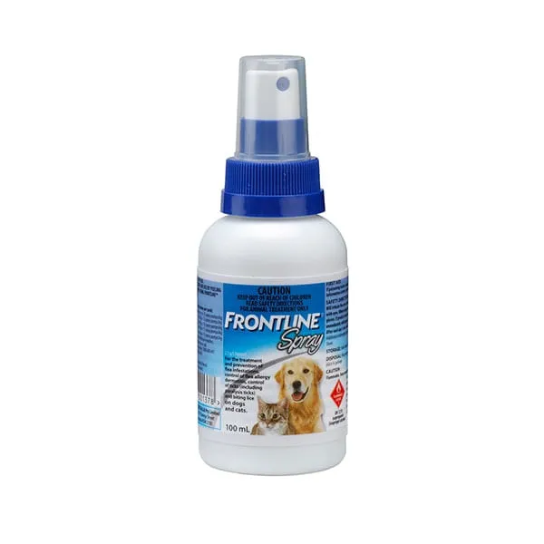 Antiparasitario Para Perros Y Gatos Frontline Spray 100 Ml