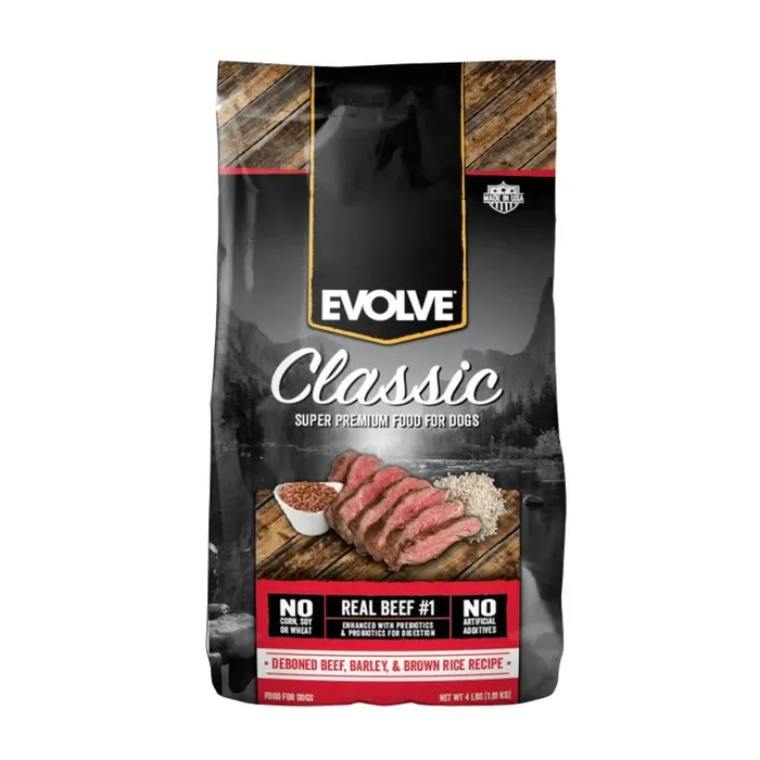 Comida Para Perros Evolve Classic Beef 4 Lb