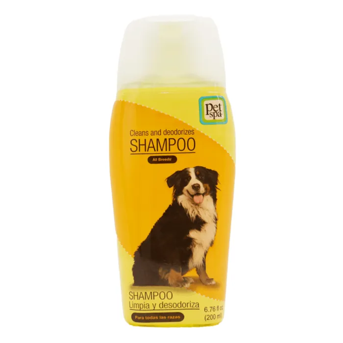 Shampoo Pet Spa Para Perros Todas Las Razas 200 Ml