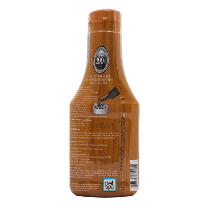 Salsa Perro Natural Select Sabor A Pollo 375 Ml