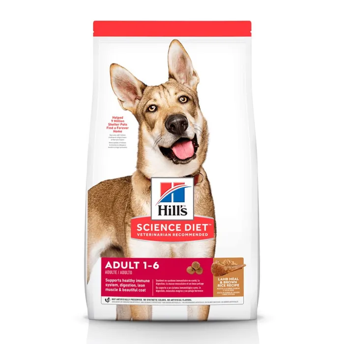 Comida Para Perros Hills Adult Lamb Meal & Rice Ob 15.5 Lb