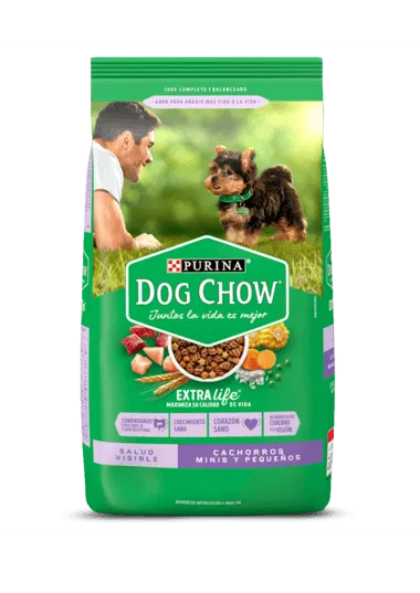 Comida Para Perros Dog Chow Salud Visible Cachorros Minis Y Pequeños 2 Kg