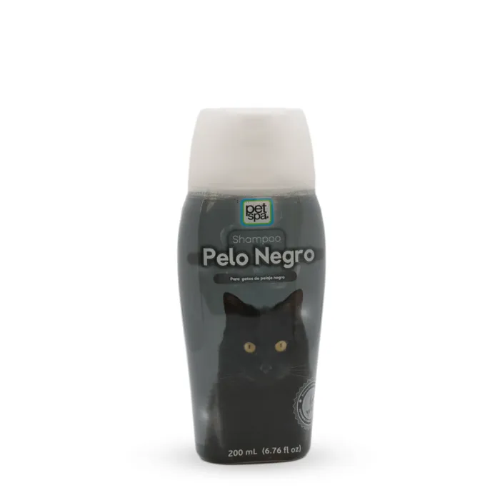 Shampoo Pet Spa Para Gatos Pelo Negro 200 Ml