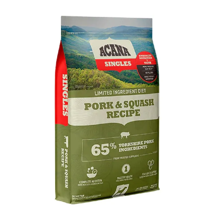 Comida Para Perros Acana Pork & Squash 11.4 Kg