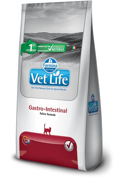 Comida Para Gatos Vet Life Gastrointestinal 2 Kg