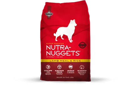 Comida Para Perros Nutra Nuggets Lamb Meal & Rice 15 Kg