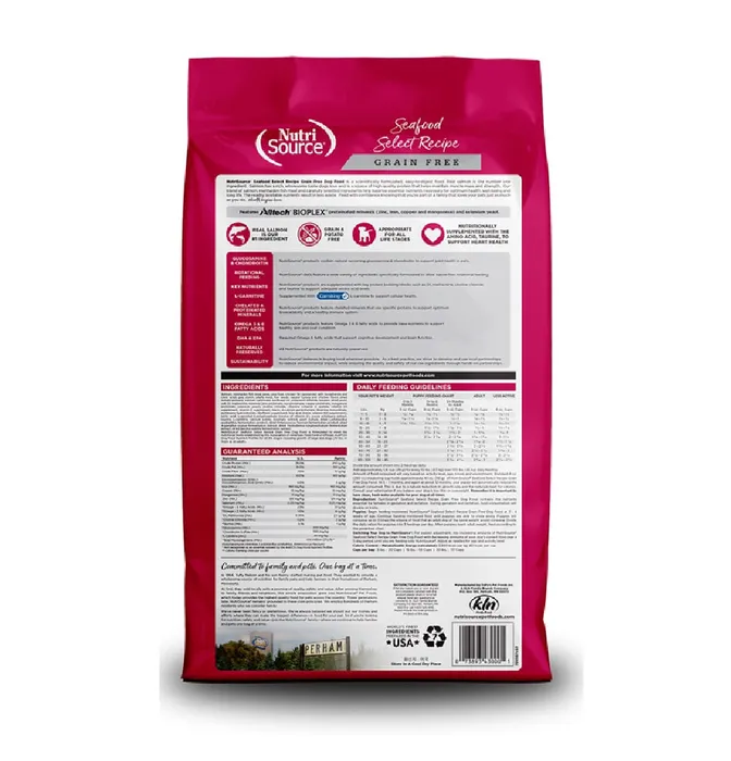 Comida Para Perros Nutrisource GF Seafood Select 2,2 Kg