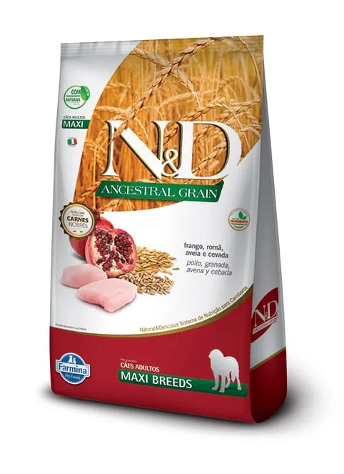 Comida Para Perro N&D Ancestral Adulto Maxi 10.1 Kg