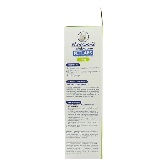 Anti Inflamatorio y Analgesico Mecox-2 Sus Oral 15 Ml