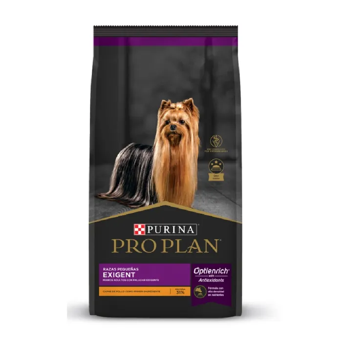 Comida Para Perros Pro Plan Exigent Razas Pequeñas 3 Kg